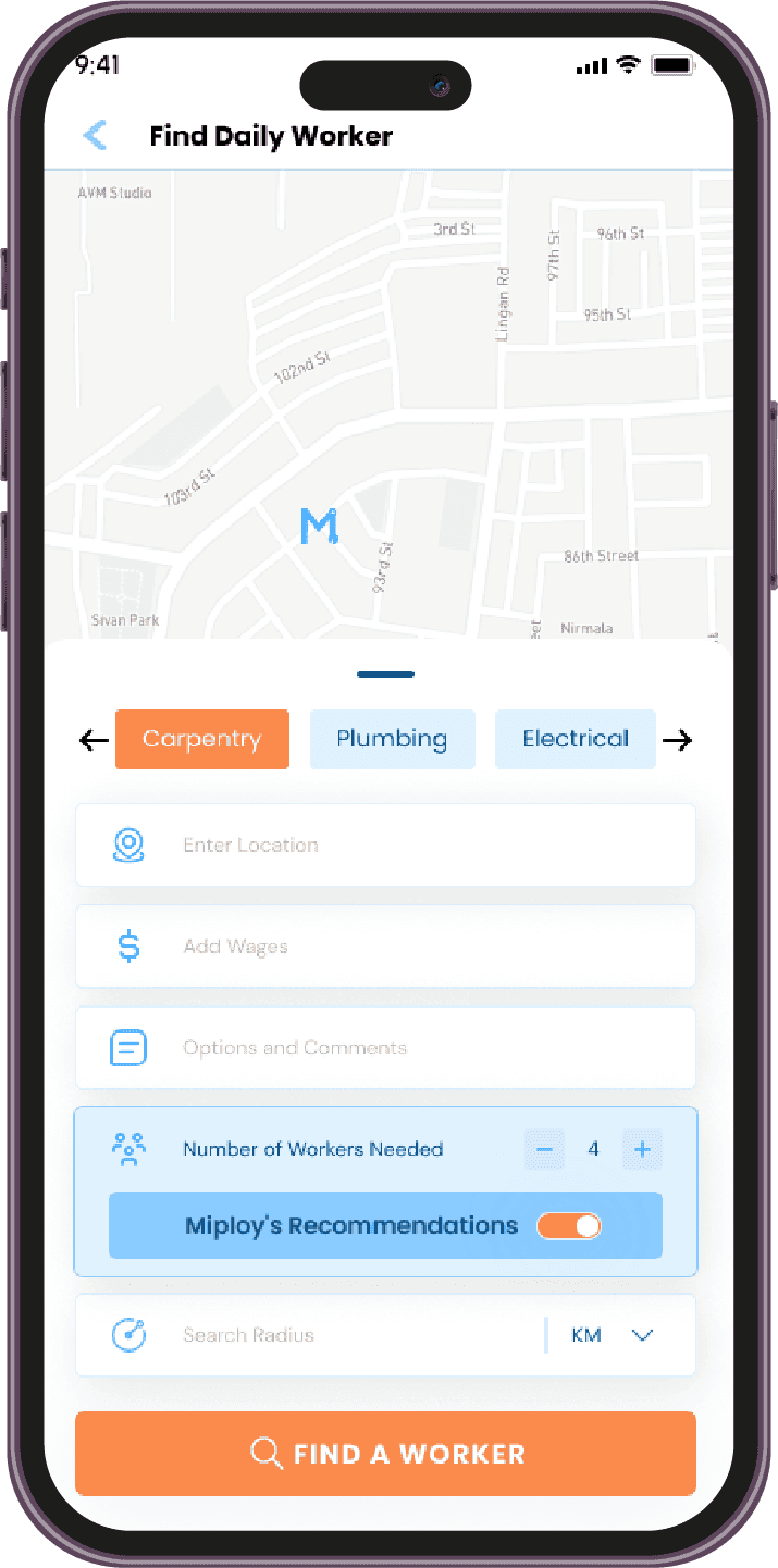 Find Worker by Industry