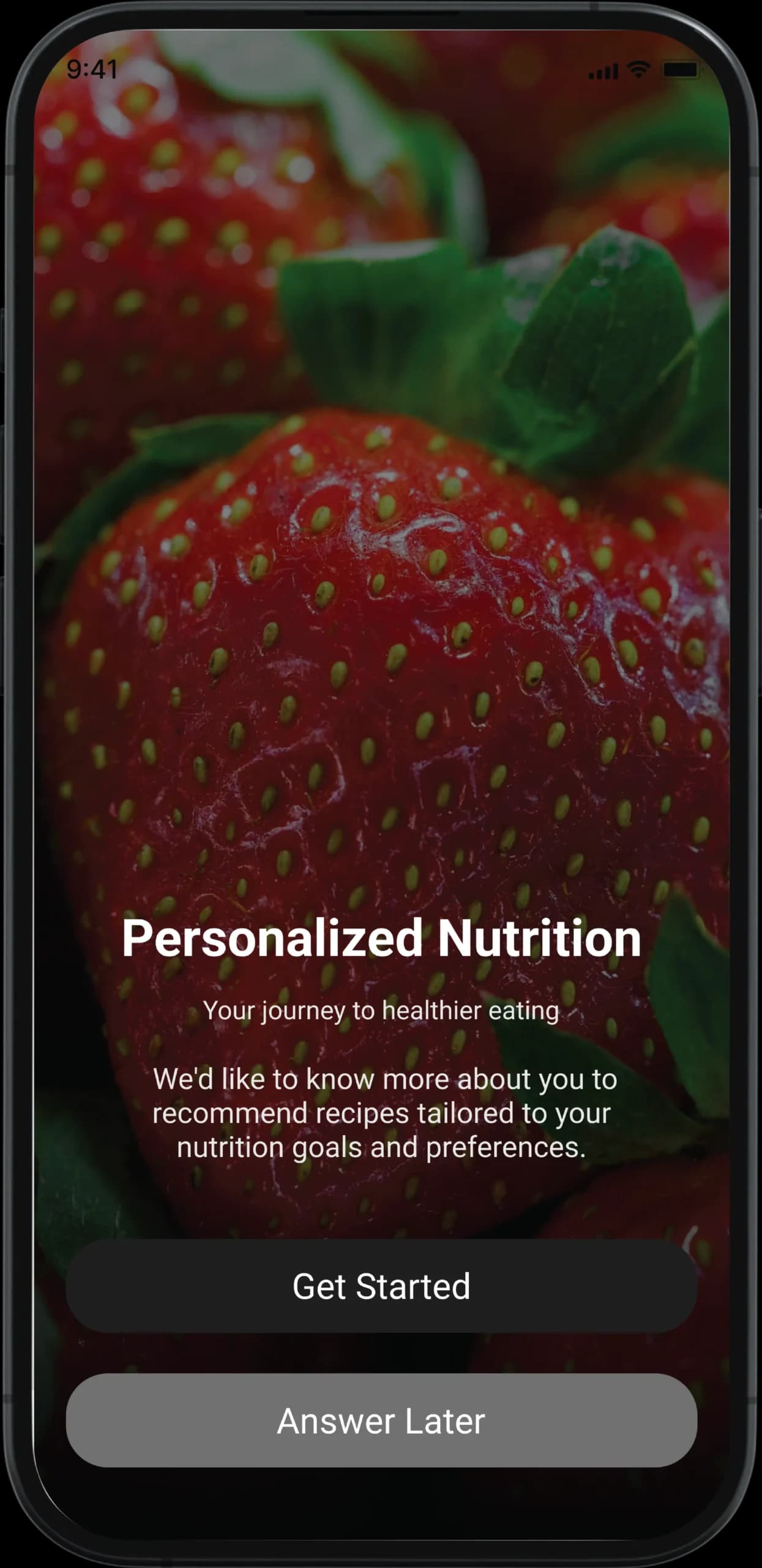 Personalized Nutrition
