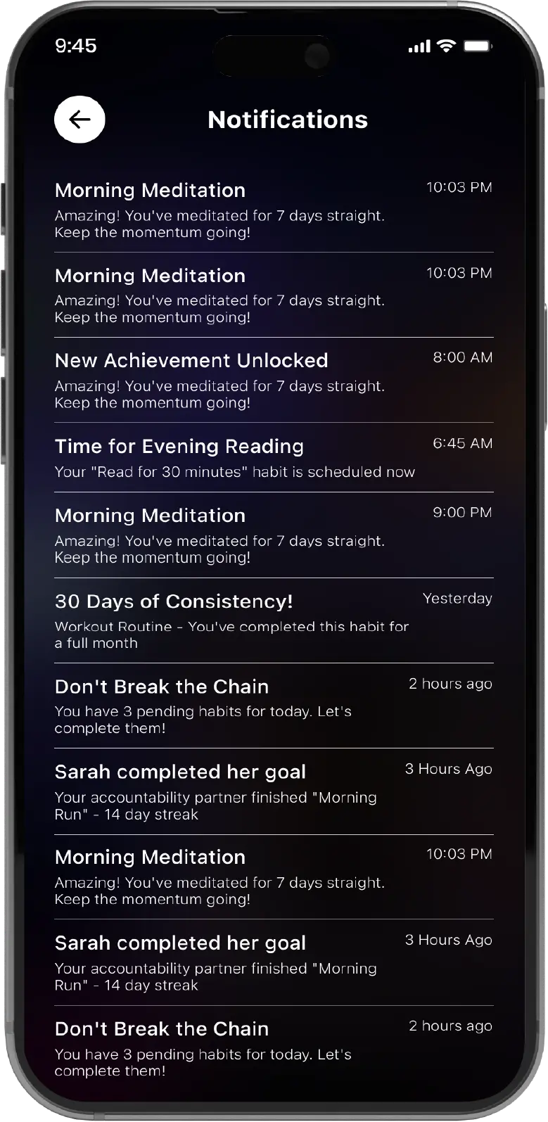 Notification