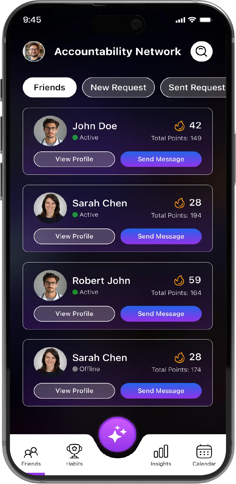 User Friends