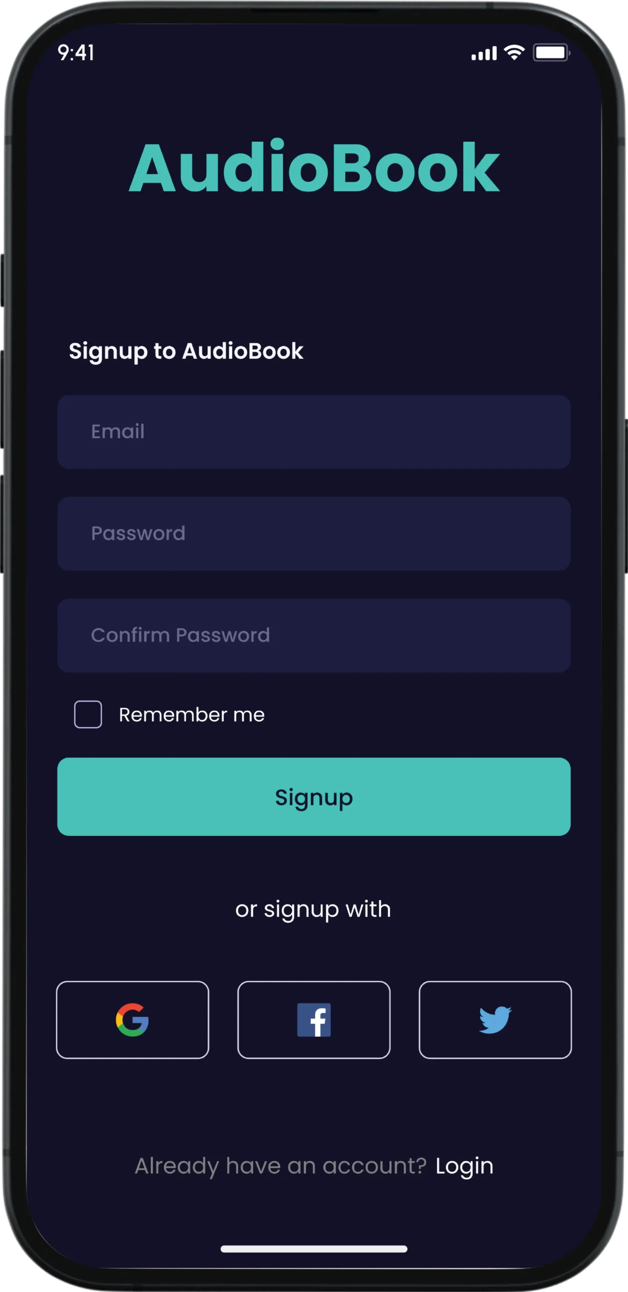 Sign Up