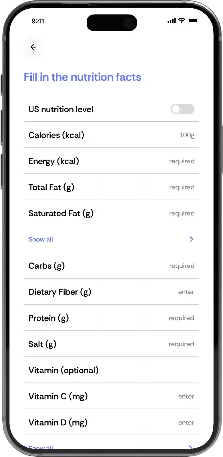Nutrition Facts