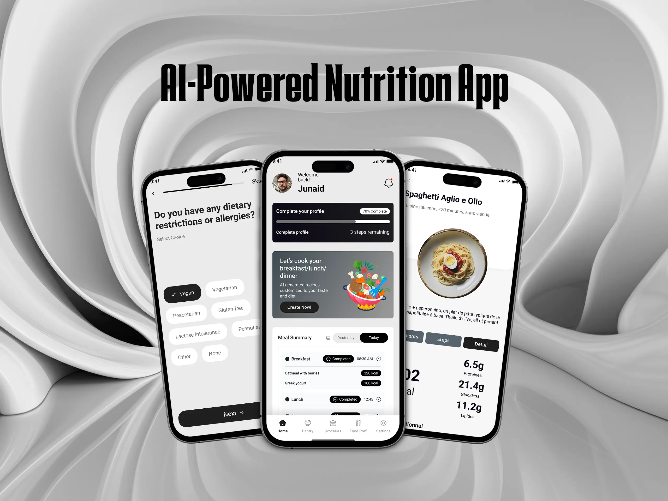 AI-Powered Nutrition App