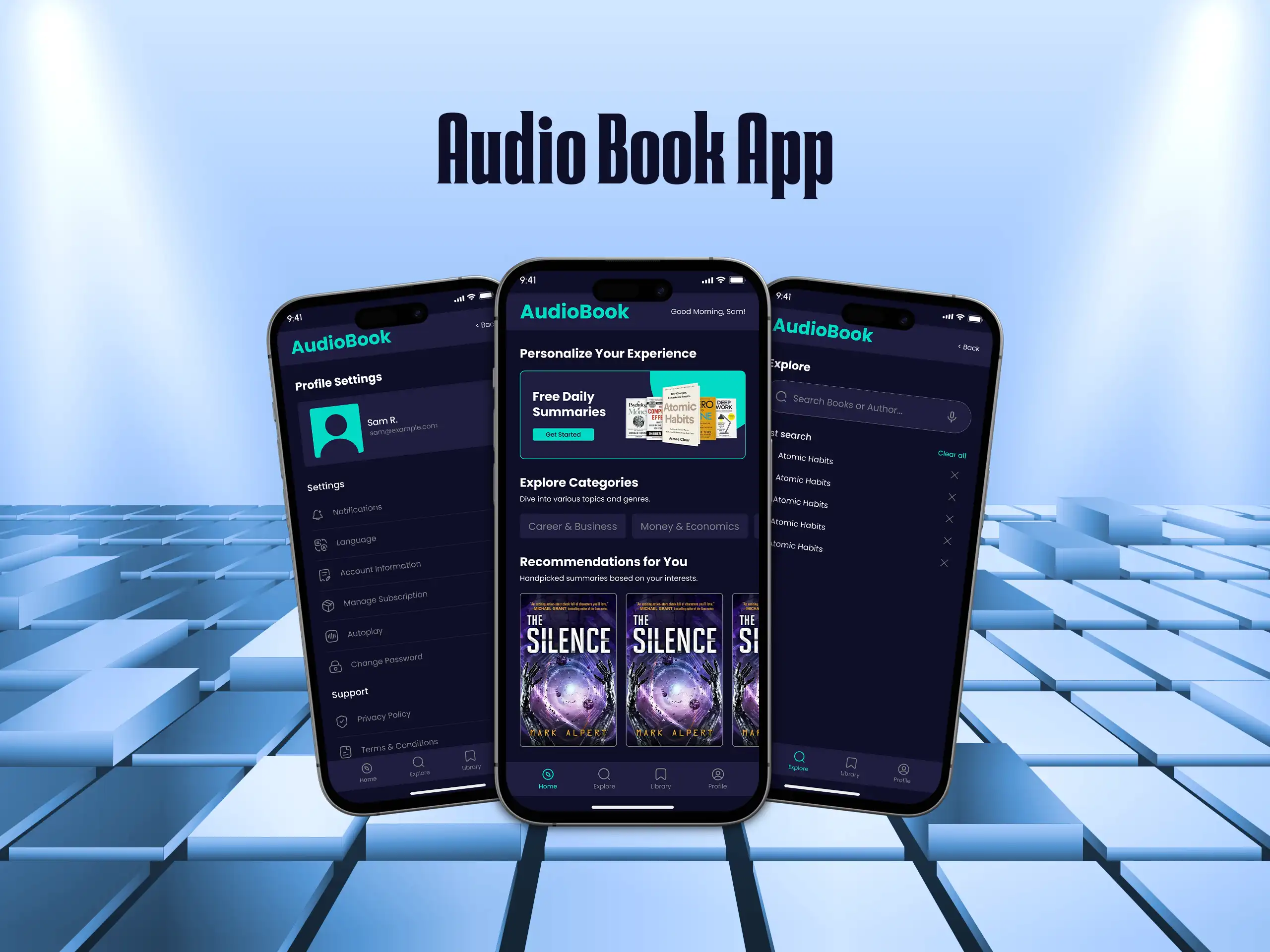 Audio Book App