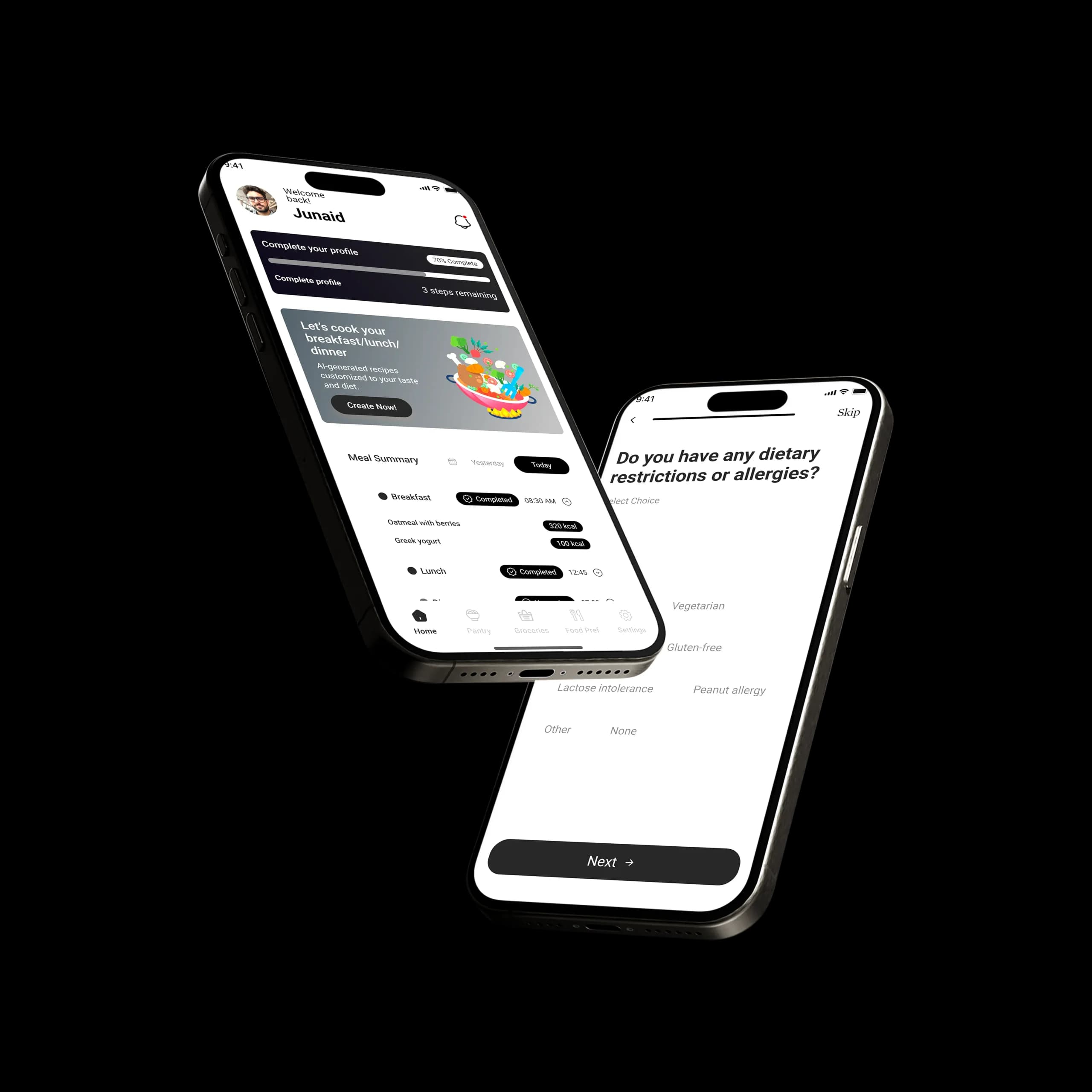 AI-Powered Nutrition App