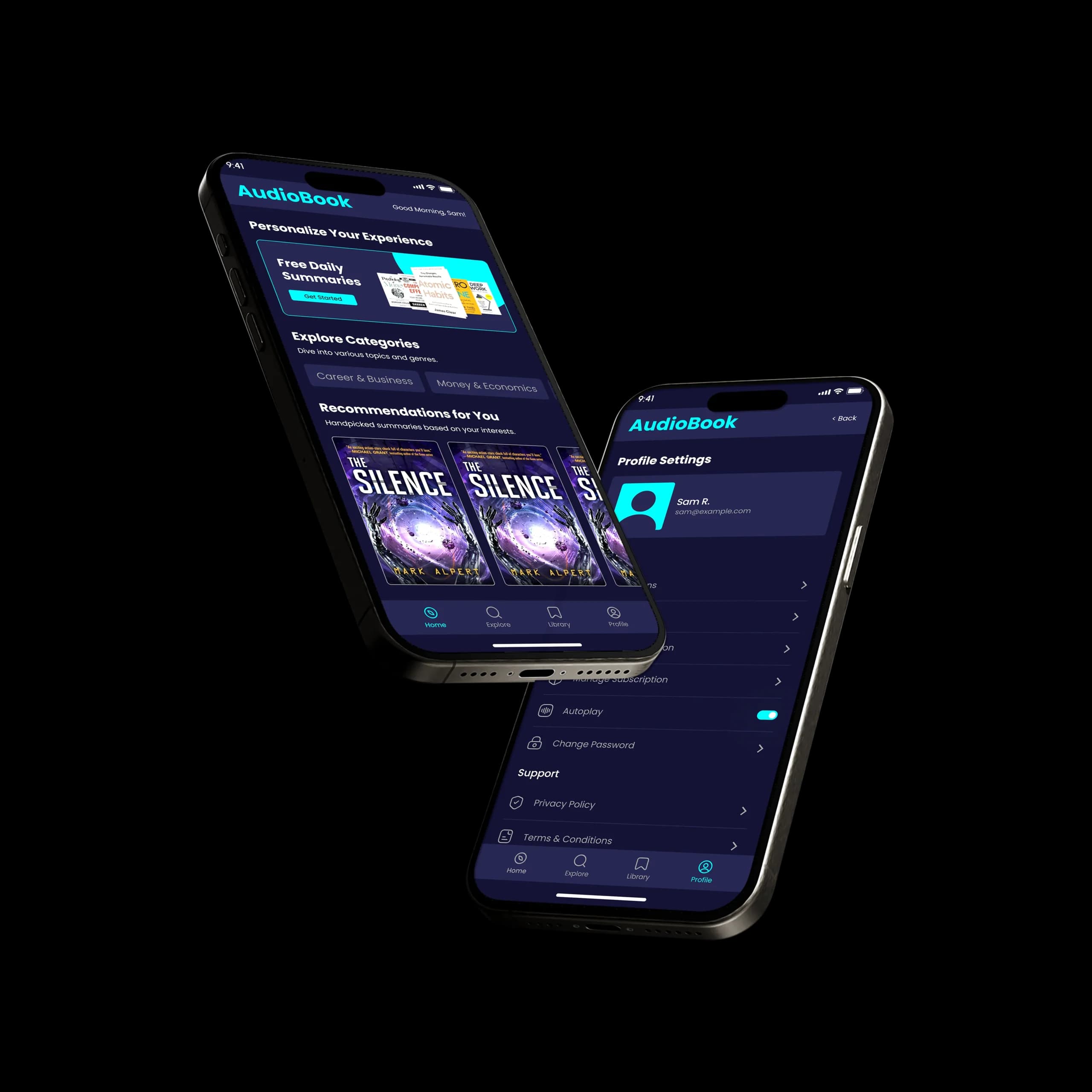 Audio Book App
