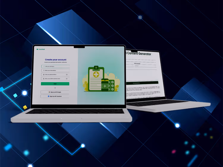 Medd AI Web App — feature screenshot